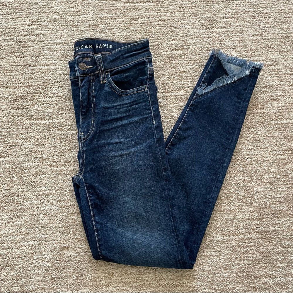 🏷️ 5 for $25 - AEO Next Level Stretch Super High Rise Jegging Crop